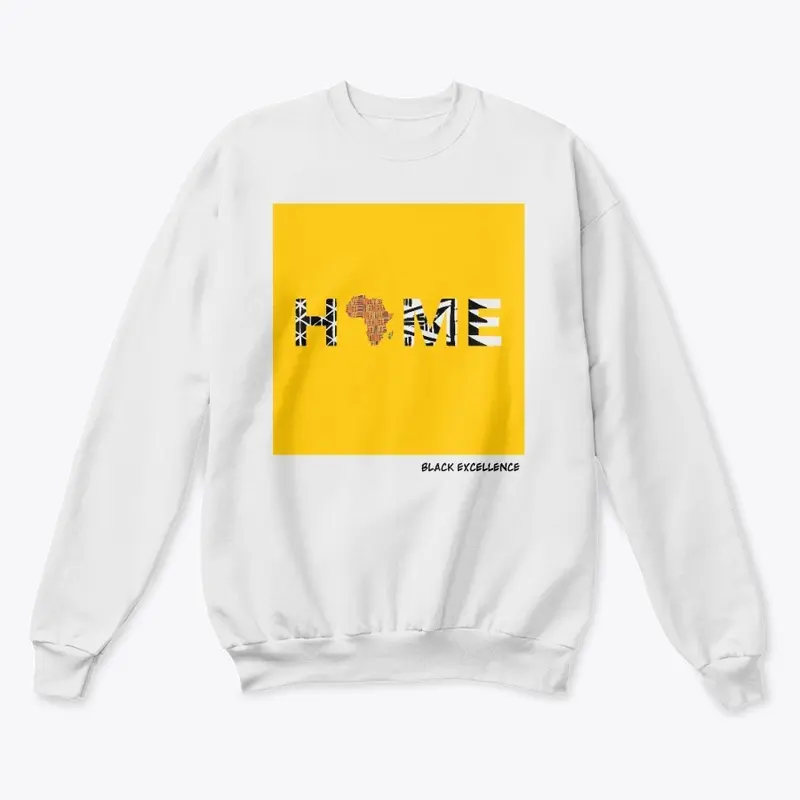 Black History Month "HOME" Crewneck