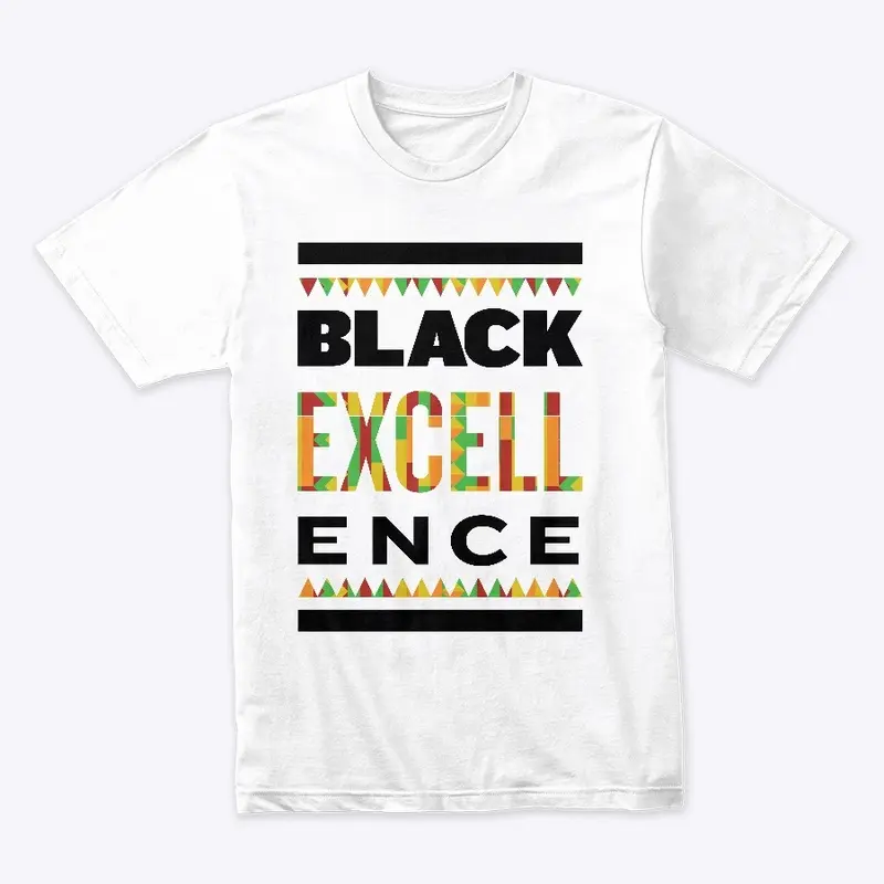 "Cultural" Kente Premium White Tee Shirt